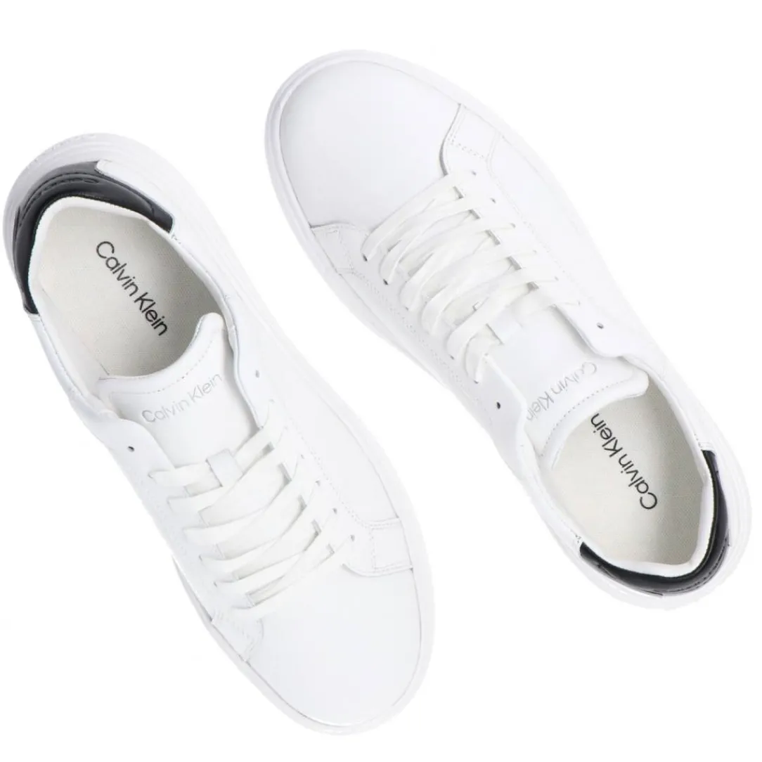 low_top_lace_up_bicolor_b_4.webp Calvin Klein Uomo Sneakers-Low top lace up bicolor Bianco