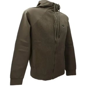 Aereonautica Militare Uomo Felpe-MAGLIA CAPPUCCIO 1369 Verde