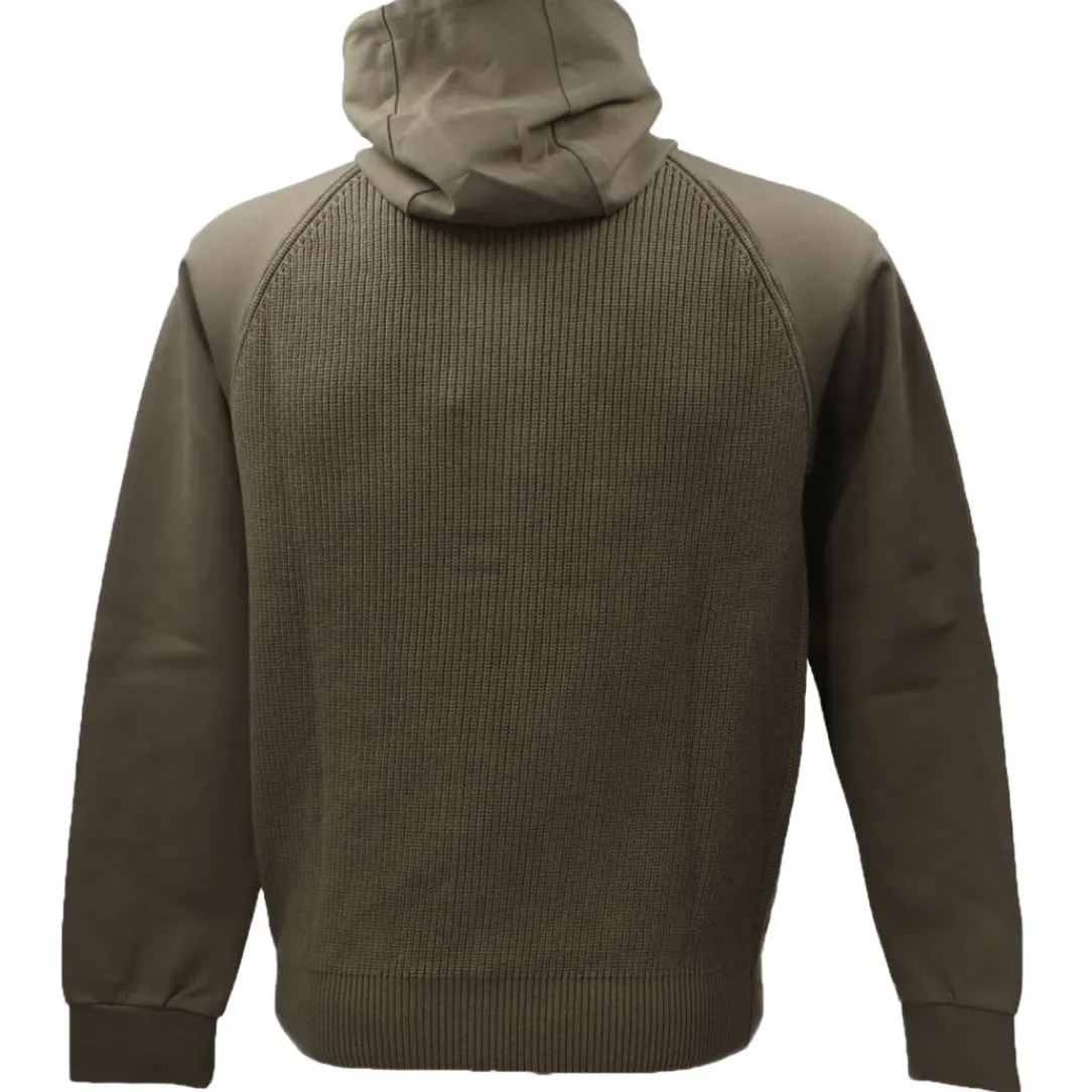 maglia_cappuccio__verde_2.webp Aereonautica Militare Uomo Felpe-MAGLIA CAPPUCCIO 1369 Verde