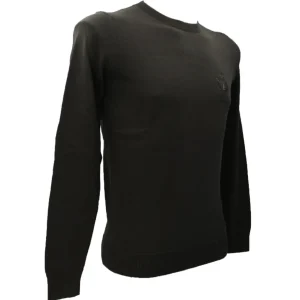 Aereonautica Militare Abbigliamento Maglioni-MAGLIA GIROCOLLO 1513 Verde