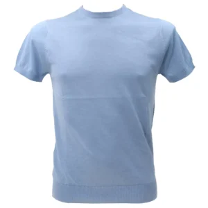 Over D Abbigliamento Maglia-MAGLIA PARICOLLO Azzurro