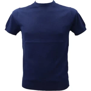 Over D Abbigliamento Maglia-MAGLIA PARICOLLO Blu