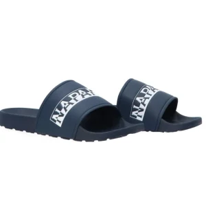 Napapijri Uomo Scarpe Mare-Man beach slipper Blu bianco