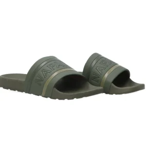Napapijri Uomo Scarpe Mare-Man beach slipper Verde Scuro