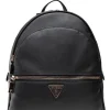 Guess Donna Zaini E Marsupi-MANHATTAN LARGE BACKPACK Nero Nero