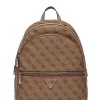 Guess Donna Zaini E Marsupi-MANHATTAN LARGE BACKPACK Beige