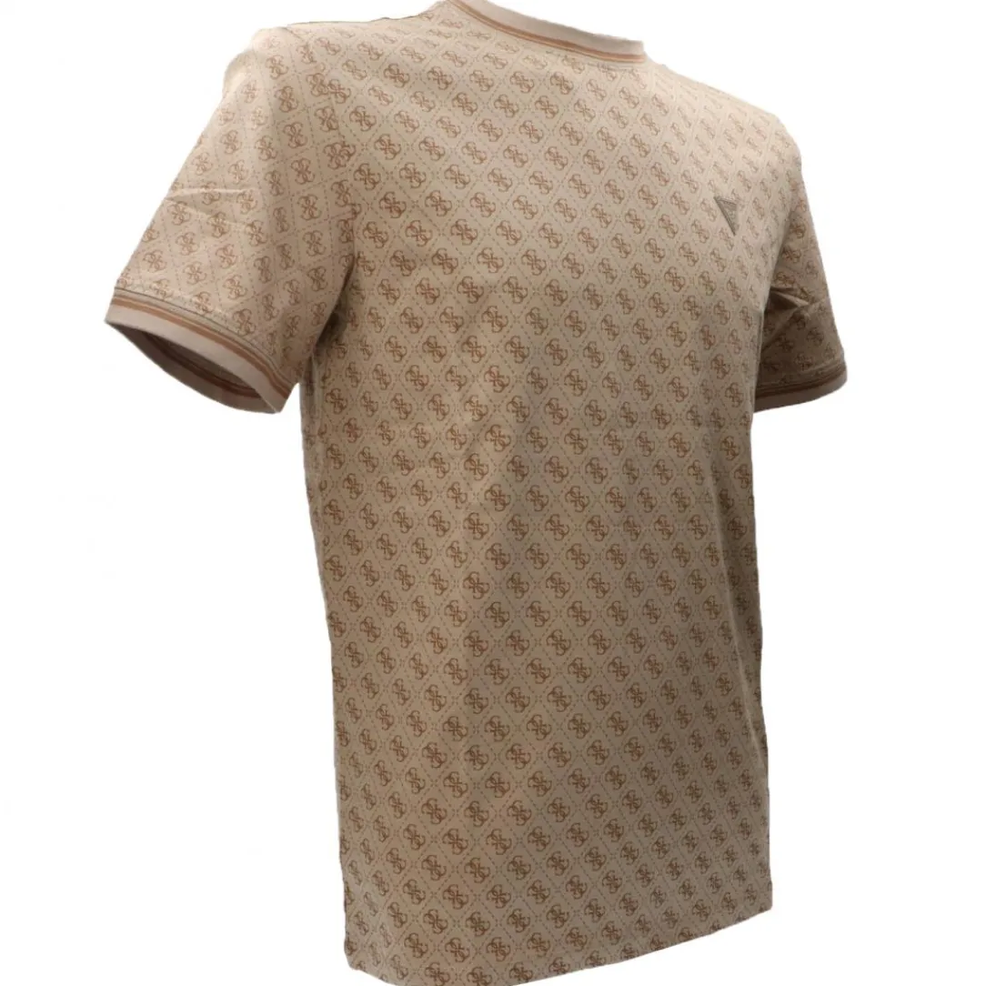 marshall_tshirt_beige_1.webp Guess Uomo T-Shirt-MARSHALL T-SHIRT Beige