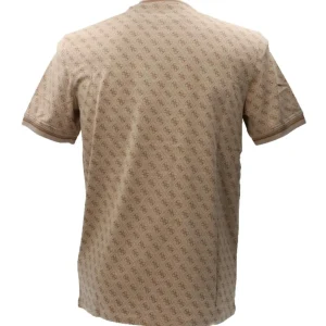 Guess Uomo T-Shirt-MARSHALL T-SHIRT Beige