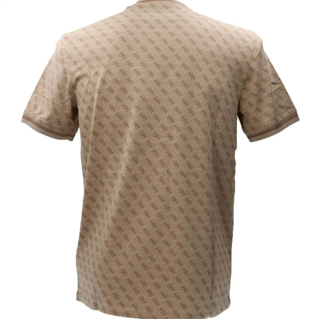 marshall_tshirt_beige_2.webp Guess Uomo T-Shirt-MARSHALL T-SHIRT Beige