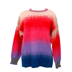 Jaycì Donna Maglioni-maxi maglia sfumata 91100 multicolor