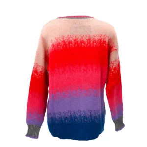 Jaycì Donna Maglioni-maxi maglia sfumata 91100 multicolor
