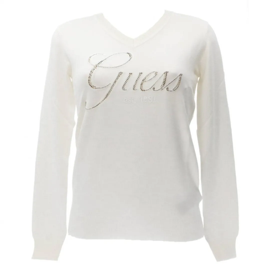 megan_logo_vn_bianco_0.webp Guess Donna Maglioni-MEGAN LOGO VN Bianco