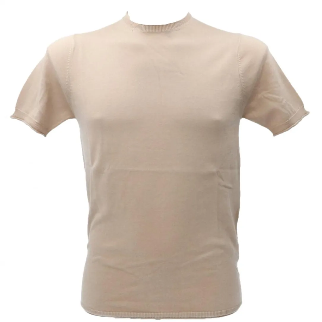 mess_girocollo_mc_beige_0.webp Sseinse Abbigliamento Maglia-ME2713SS GIROCOLLO M.C. Beige