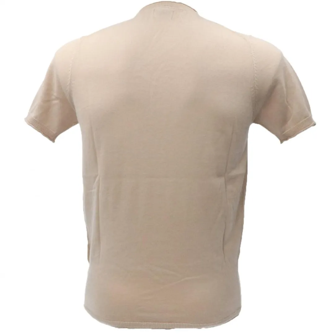 mess_girocollo_mc_beige_2.webp Sseinse Abbigliamento Maglia-ME2713SS GIROCOLLO M.C. Beige