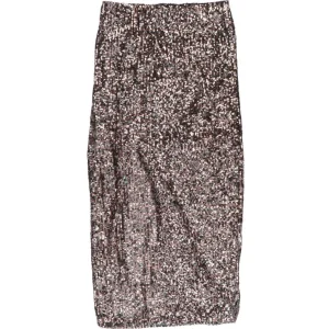 Jaycì Donna Gonna-Midi longuette paillettes 91072 Nero paillettes multicolor