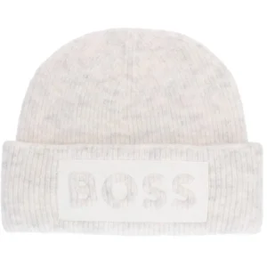 Boss Uomo Cappellini-MONELLO HAT Bianco