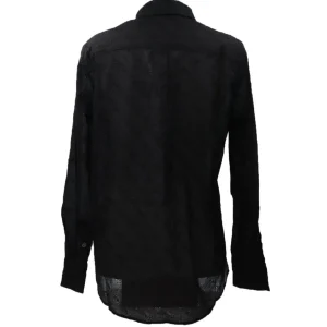 Guess Donna Camicia-MONOGRAM SHIRT Nero