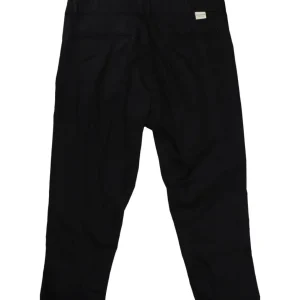 Maison 9 Paris Abbigliamento Pantaloni-M9P4279 Panta zip Nero
