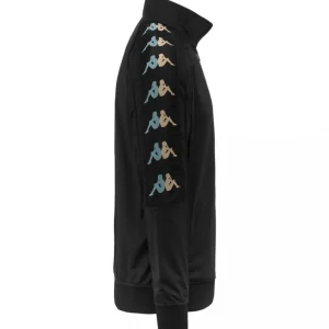 Kappa Uomo Felpe-32162MW BANDA 10 LIGHT Nero