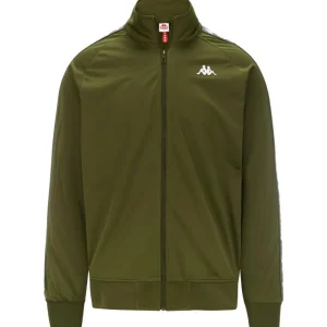 Kappa Uomo Felpe-34184MW BANDA ANNISTON GRAPHIKTAPE Militare