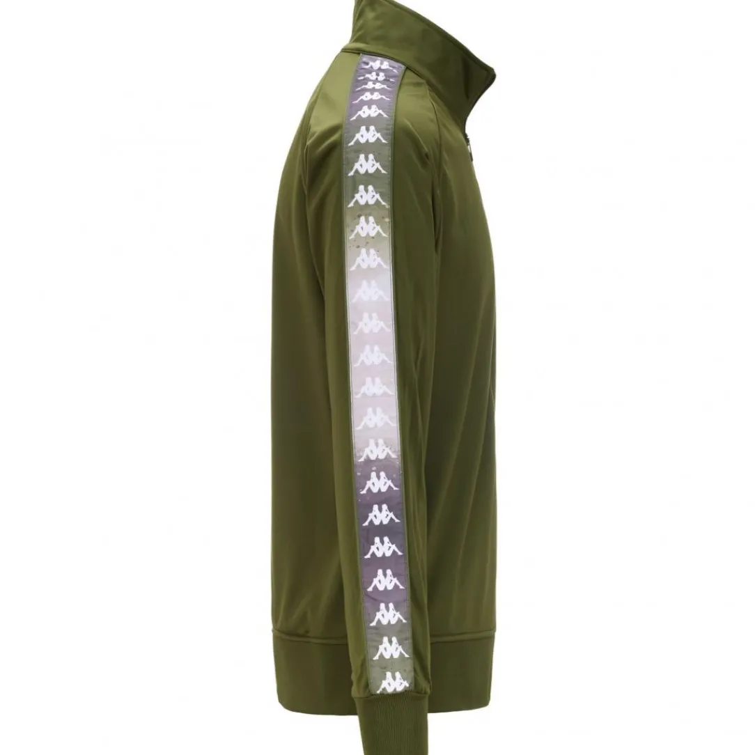 mw_banda_anniston_graphik_1.webp Kappa Uomo Felpe-34184MW BANDA ANNISTON GRAPHIKTAPE Militare