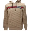 Guess Uomo Felpe-NEW KORBIN HOODIE SWEATSHIRT Beige