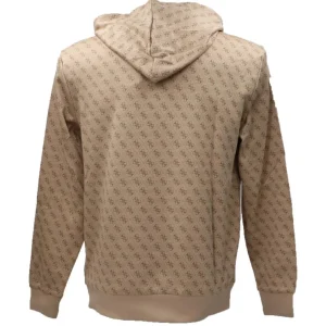 Guess Uomo Felpe-NEW KORBIN HOODIE SWEATSHIRT Beige