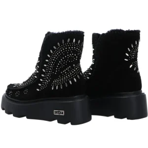 Cult Donna Stivaletti E Stivali-NEW ROCK 3917 MID SUEDE Nero