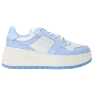Tommy Hilfiger Donna Sneakers-NEW TJW RETRO BASKET Azzurro