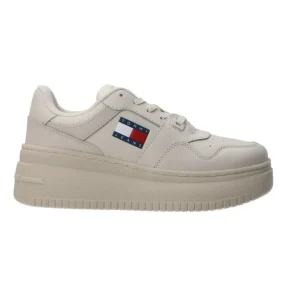 Tommy Hilfiger Donna Sneakers-NEW TJW RETRO BASKET Beige