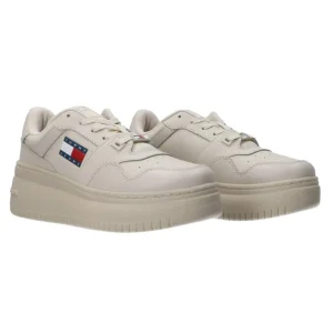 Tommy Hilfiger Donna Sneakers-NEW TJW RETRO BASKET Beige