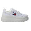 Tommy Hilfiger Donna Sneakers-NEW TJW RETRO BASKET Bianco