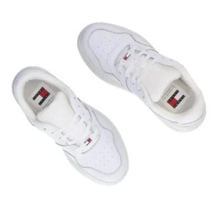 Tommy Hilfiger Donna Sneakers-NEW TJW RETRO BASKET Bianco