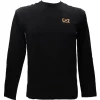 Emporio Armani Uomo T-Shirt-8NPT28 PJVQZ T-SHIRT LONG Nero Oro
