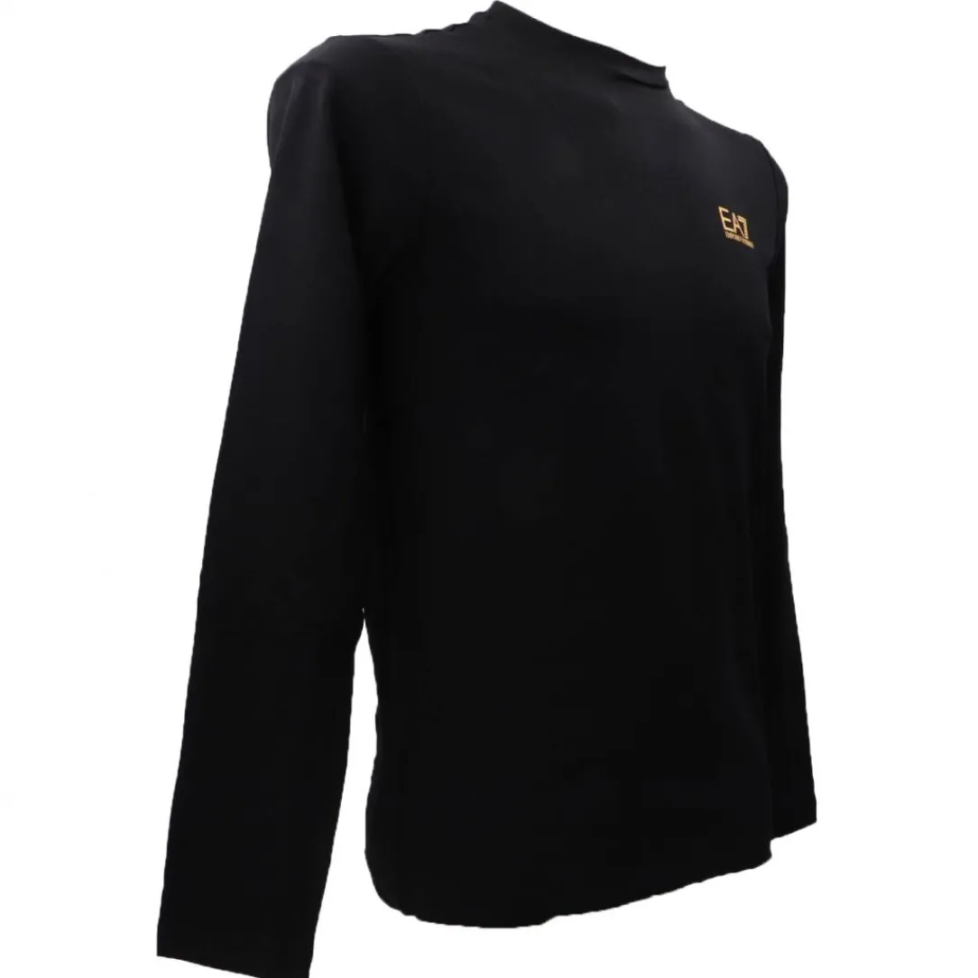 npt_pjvqz_tshirt_long_ner_1.webp Emporio Armani Uomo T-Shirt-8NPT28 PJVQZ T-SHIRT LONG Nero Oro
