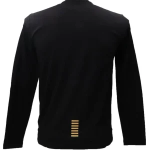 Emporio Armani Uomo T-Shirt-8NPT28 PJVQZ T-SHIRT LONG Nero Oro