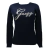 Guess Donna Maglioni-OLIVE LOGO RN Blu