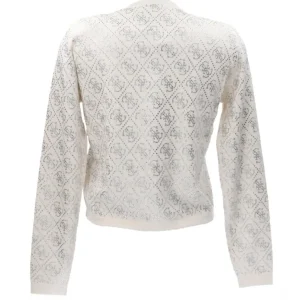 Guess Donna Cardigan-PAIGE 4G STONES Beige