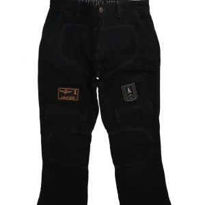 Aereonautica Militare Abbigliamento Pantaloni-PANTA TUTA ANTI-G 743 Nero