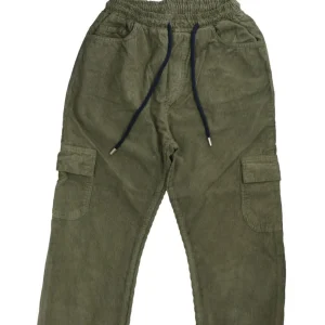 Over D Abbigliamento Pantaloni-PANTALACCIO CARGO TAPERED P54 Verde