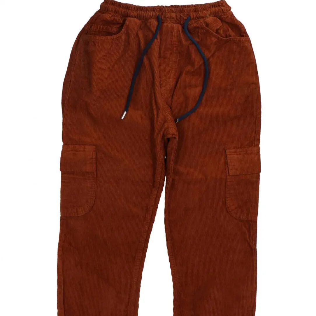 pantalaccio_cargo_tapered_1-2.webp Over D Abbigliamento Pantaloni-PANTALACCIO CARGO TAPERED P54 Marrone