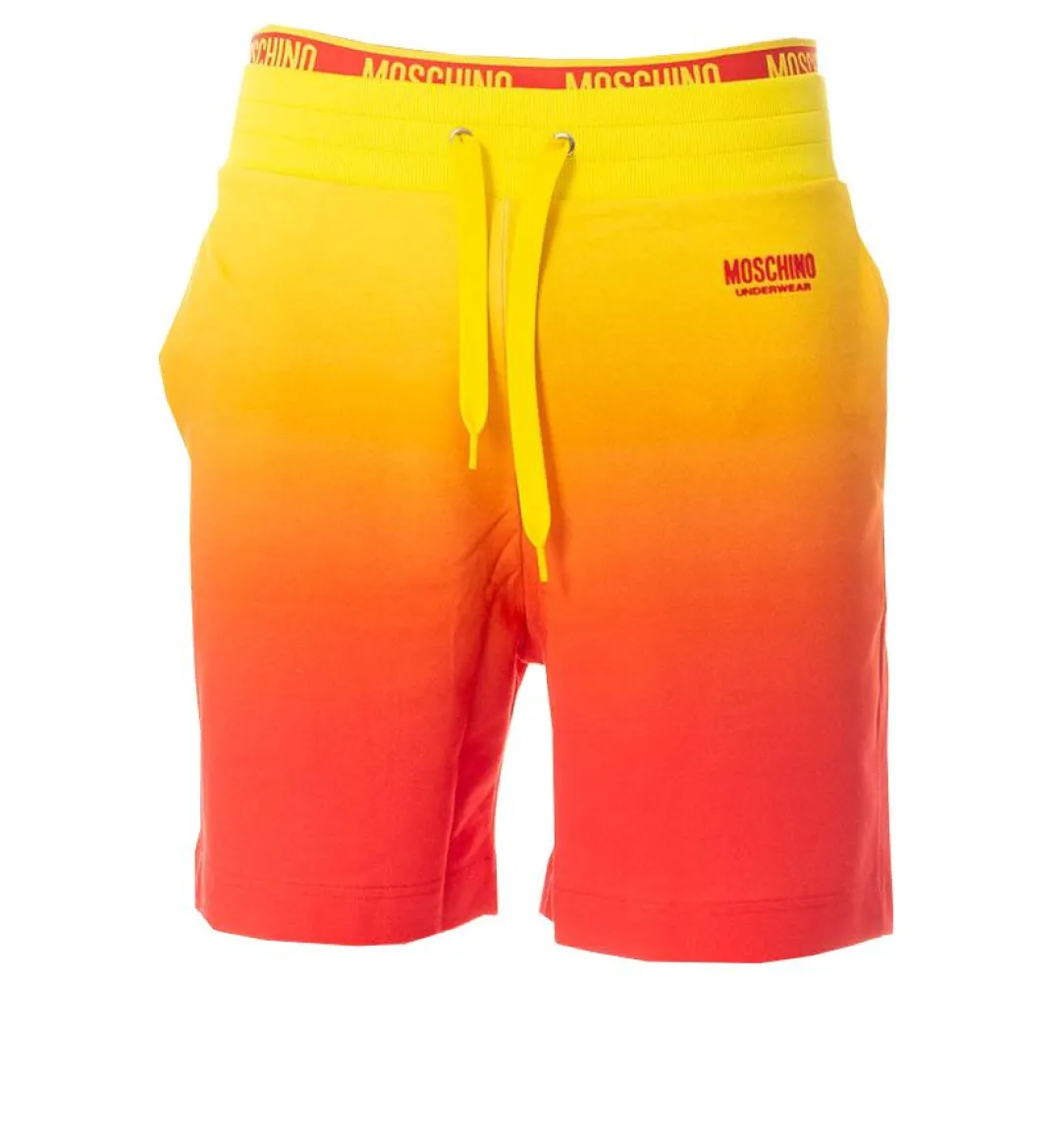 pantaloncino_multicolor_a_0.webp Moschino Abbigliamento Bermuda-PANTALONCINO MULTICOLOR Arancione