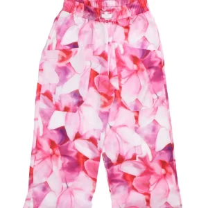 Jaycì Donna Pantaloni-PANTALONE RASO STAMPATO 91237 Rosa
