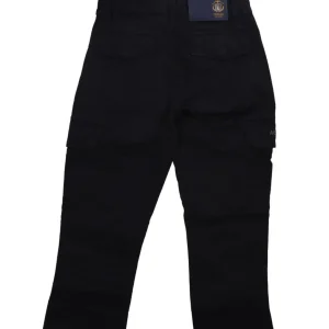 Aereonautica Militare Abbigliamento Pantaloni-PANTALONE TASCONATO 1633 Blu