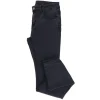Have One Donna Jeans-PANTALONE ZAMPA BOTTONE GIOIELLO Nero Denim