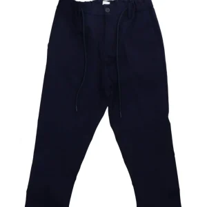 Over D Abbigliamento Pantaloni-PANTAMOLLA SLIM P42 Blu