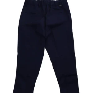 Over D Abbigliamento Pantaloni-PANTAMOLLA SLIM P42 Blu