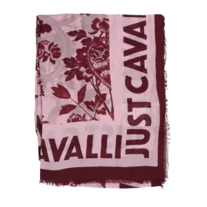 Just Cavalli Donna Foulard-PASHMINA JC PRINT SEASONAL Rosa