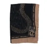 Just Cavalli Donna Foulard-PASHMINA JC PRINT SEASONAL Nero