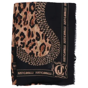 Just Cavalli Donna Foulard-PASHMINA JC PRINT SEASONAL Multicolore